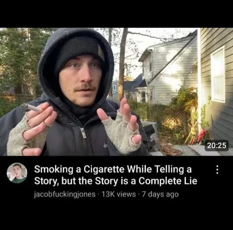 Smoking While Telling a Complete Lie