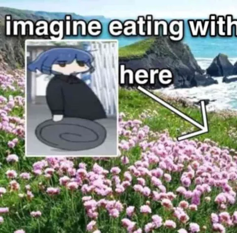 Imagine Eating With Here