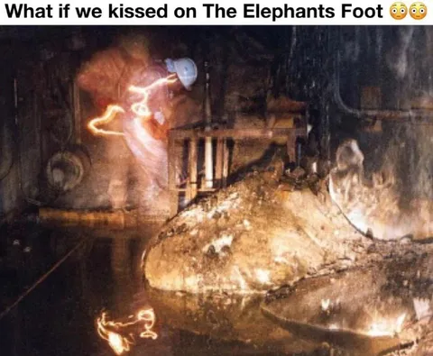 Kissing at the Elephant's Foot