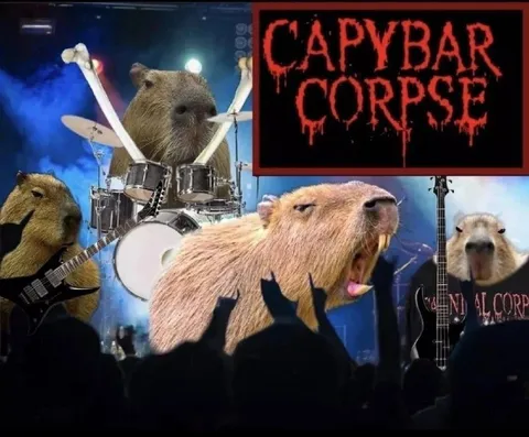 Capybar Corpse Metal Band