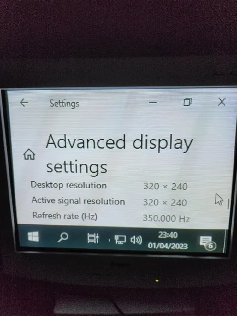 320x240 at 350 Hz