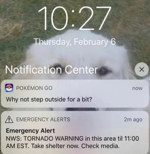 Pokémon GO Tornado Warning