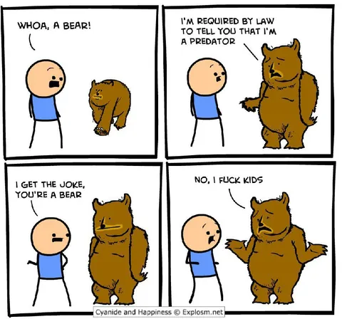 Bear Predator Misunderstanding