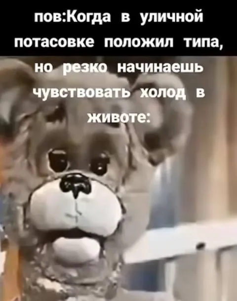 Холод в животе после драки