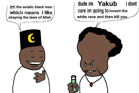 Asiatic Black Man Meets Yakub