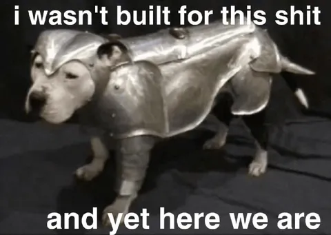 I Wasn't Built for This Shit