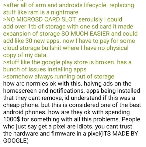 Android Phone Frustration Rant