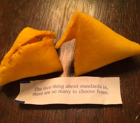 Fortune Cookie Standards Joke