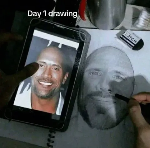 Day 1 Drawing Progress