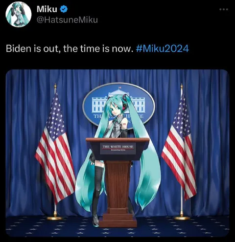 Miku 2024 presidential campaign