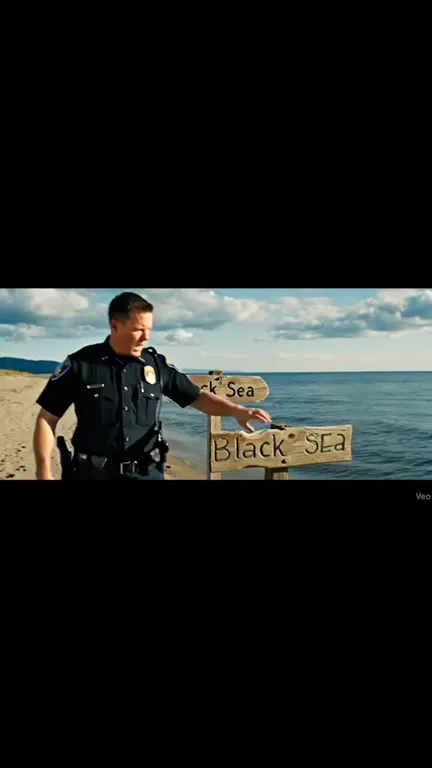 Officer Shoots the Black Sea