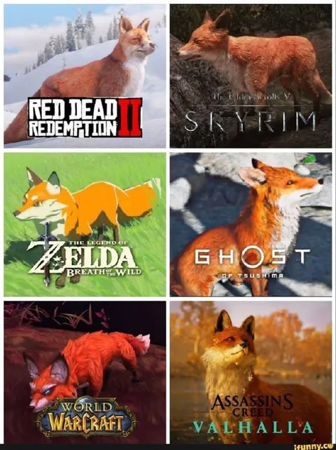 Foxes as Video Game Heroes