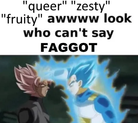 Awwww Look Who Can't Say Faggot