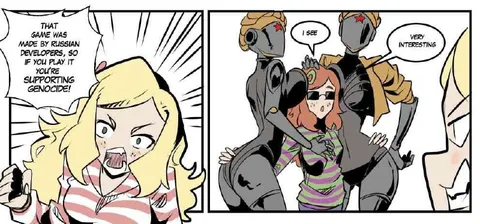 Russian Game Guilt Trip