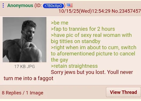 Greentext Retain Straightness