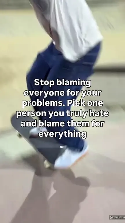 Blame One Person for Everything