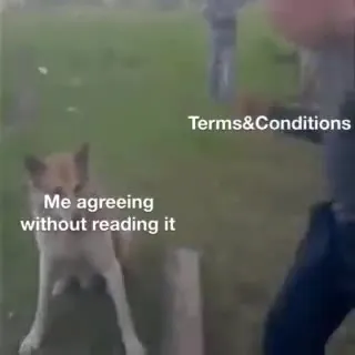 Agreeing Without Reading the Terms
