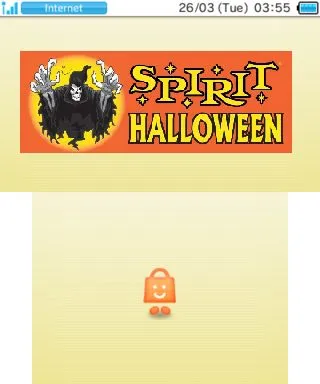 Spirit Halloween Loading Screen