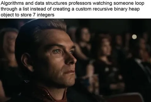 Professors Watching Bad Algorithms