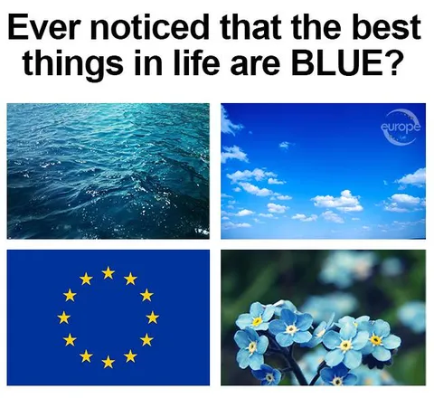 The Best Things Are Blue