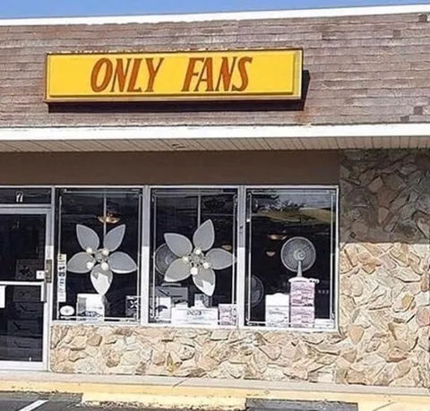 Only Fans Storefront Pun