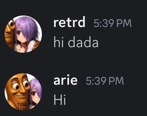 Hi dada chat confusion