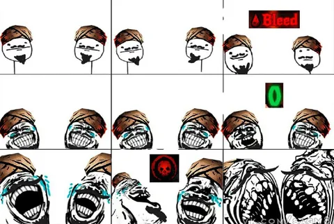 Bleed Zero Rage Comic