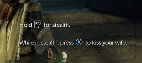 Press X to Kiss Your Wife