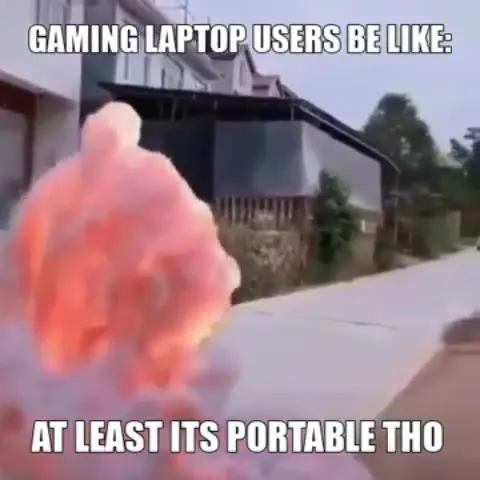 Gaming Laptop Users Be Like