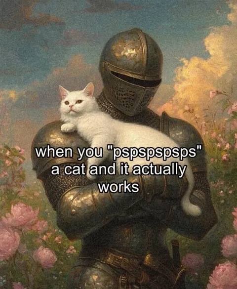 Knight Successfully Summons Cat