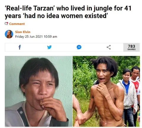 Real-Life Tarzan Discovers Women