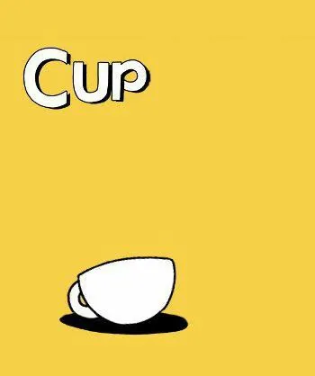 Cup Lying on Its Side