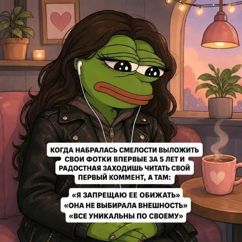 Первый комментарий под фото