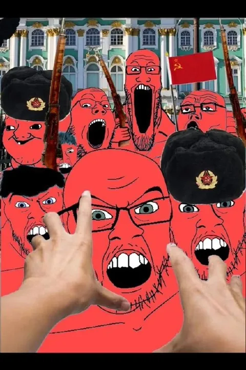 Красные советские крики