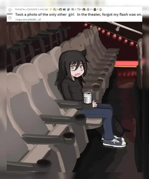 Flash Reveals Empty Theater