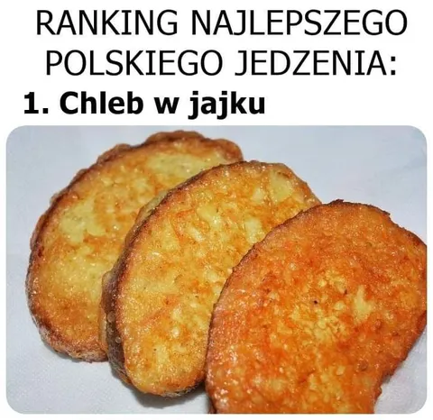 Ranking najlepszego polskiego jedzenia