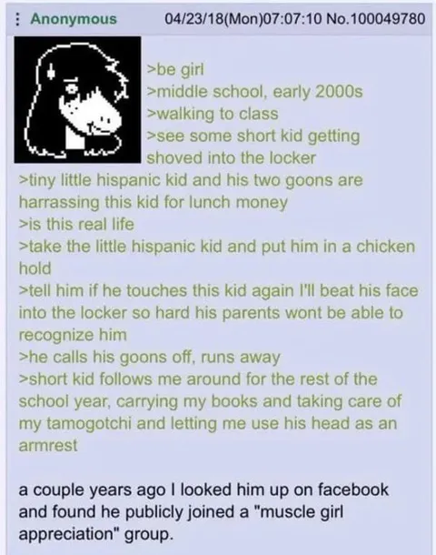 Greentext Schoolyard Protector