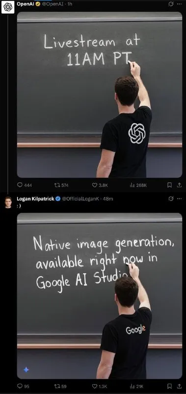 Google AI Copies OpenAI Announcement