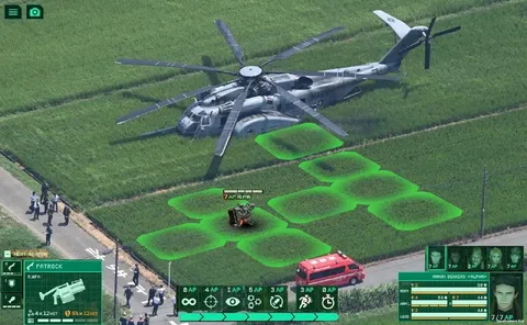 Вертолёт как юнит XCOM