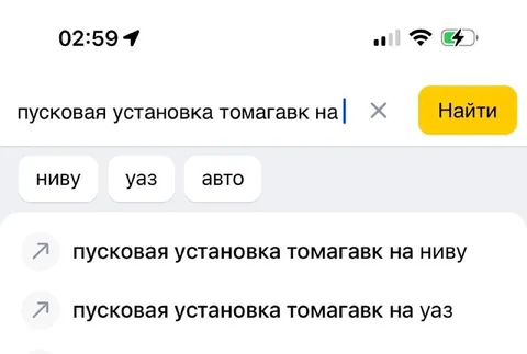 Пусковая установка томагавк на Ниву