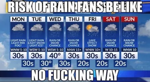 Risk of Rain Fans Be Like