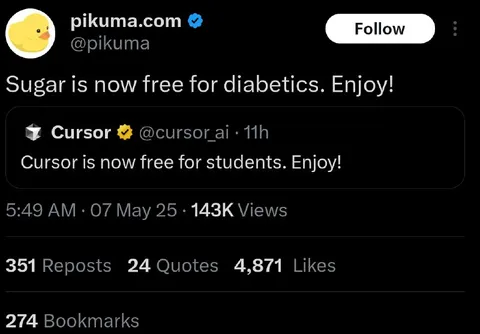 Cursor Free for Students