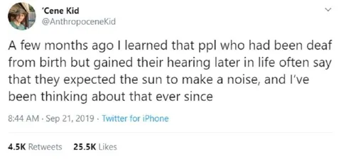 The Sun Makes a Noise
