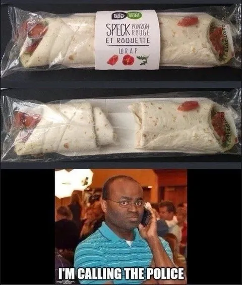 Calling the Police Over a Wrap