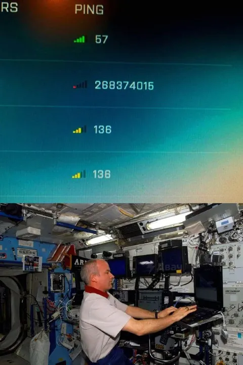 Astronaut With Terrible Ping