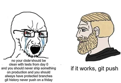 Clean Code vs Git Push