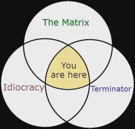 You Are Here Between Dystopias