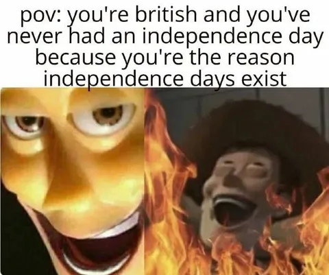 British Without Independence Day
