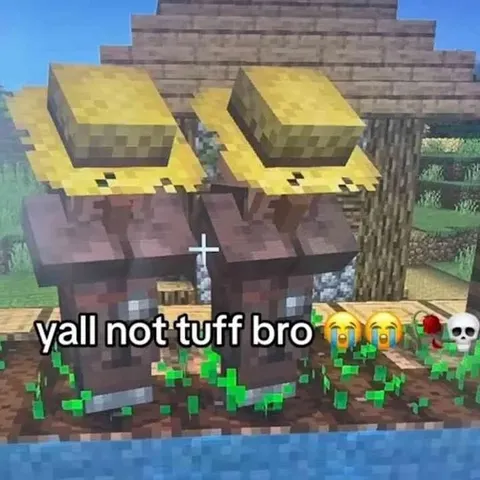 Minecraft Villagers Not Tuff