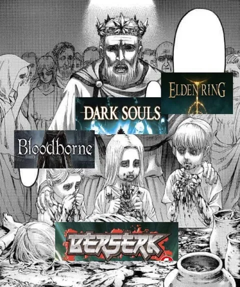 Soulsborne Berserk Family Dinner